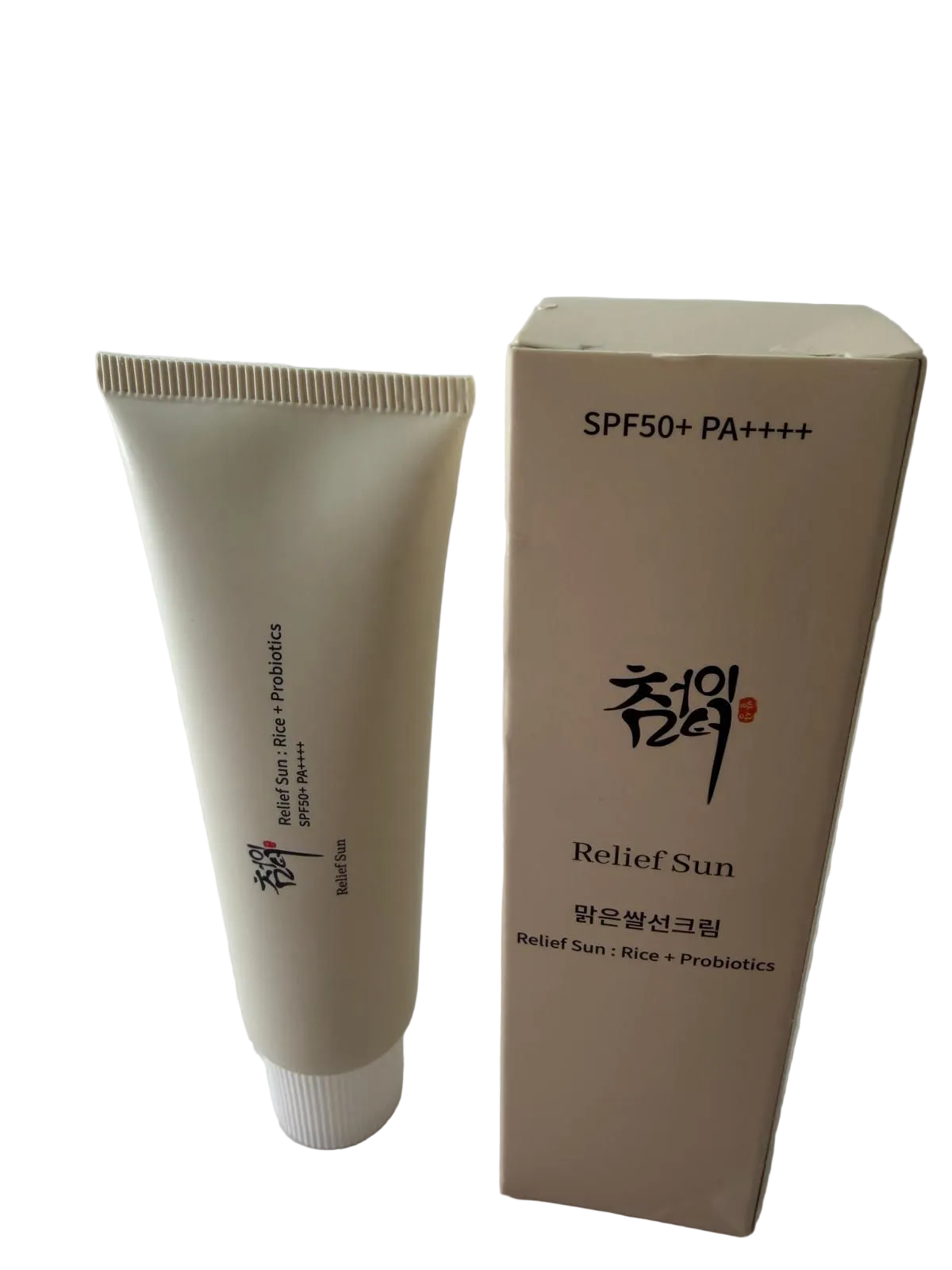 BEAUTY OF JOSEON RELIEF SUN: RICE +PROBIOTICS SPF50+PA++++